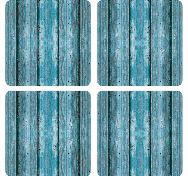Dessous de verre surface en planches texturées - TenStickers