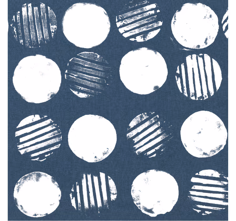 Dessous de verre texture à motifs circulaires - TenStickers