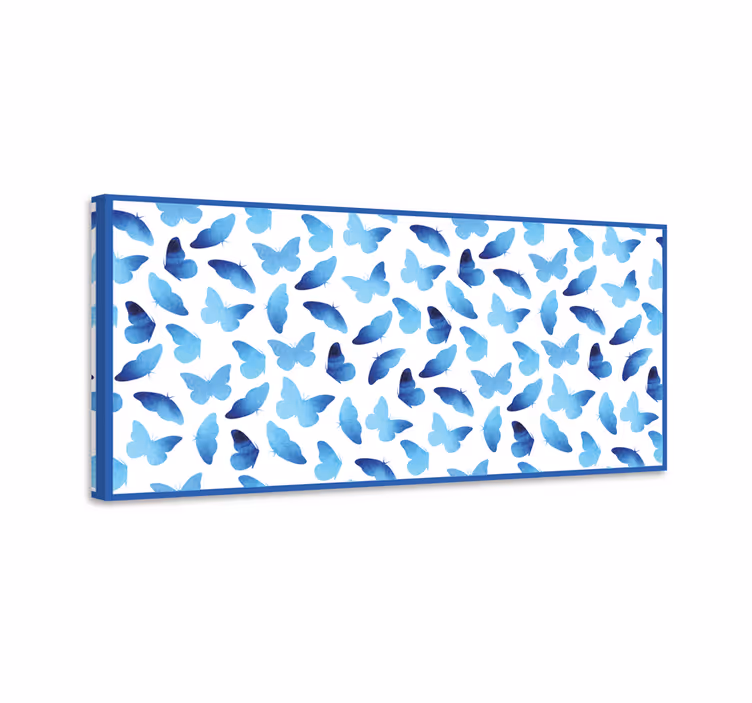 Tableau papillons peintes - TenStickers