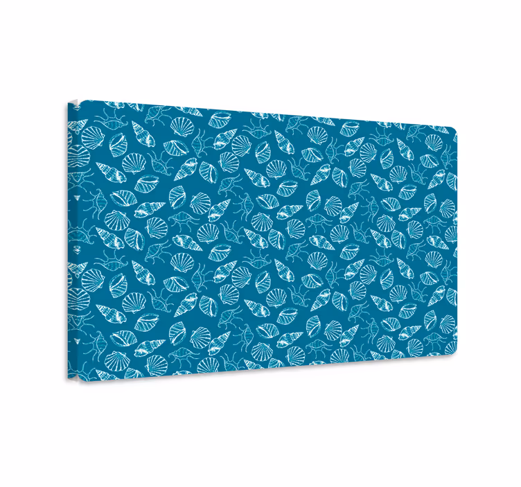 Tableau poissons animaux de coquillage portable - TenStickers