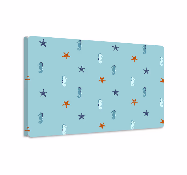 Tableau poissons style marin pour ordinateur portable - TenStickers