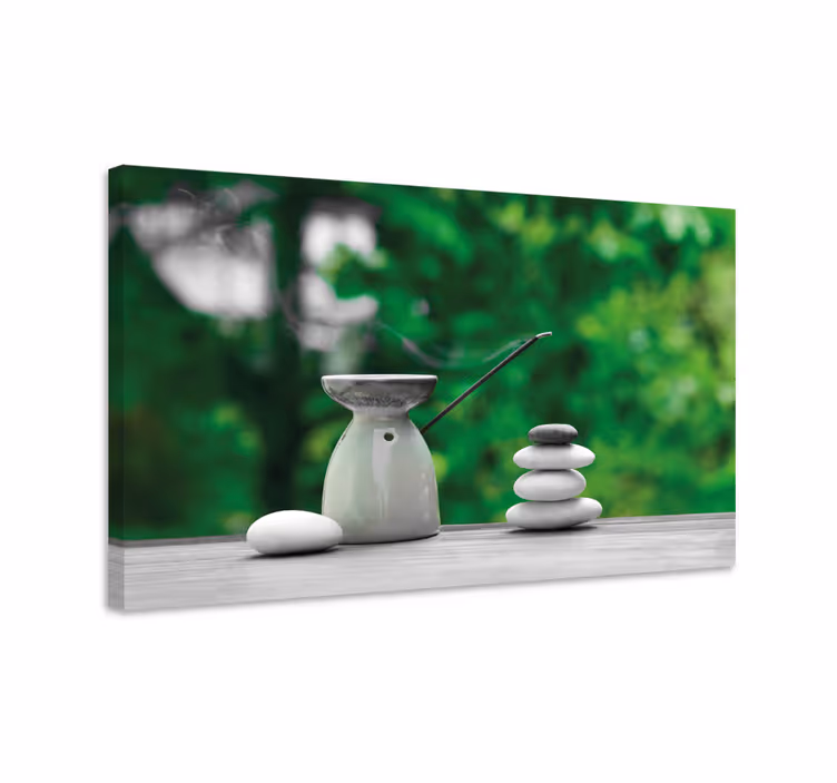Tableau zen arrangement de pierres zen - TenStickers