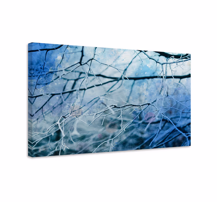 Tableau arbre de vie Branches d'hiver - TenStickers