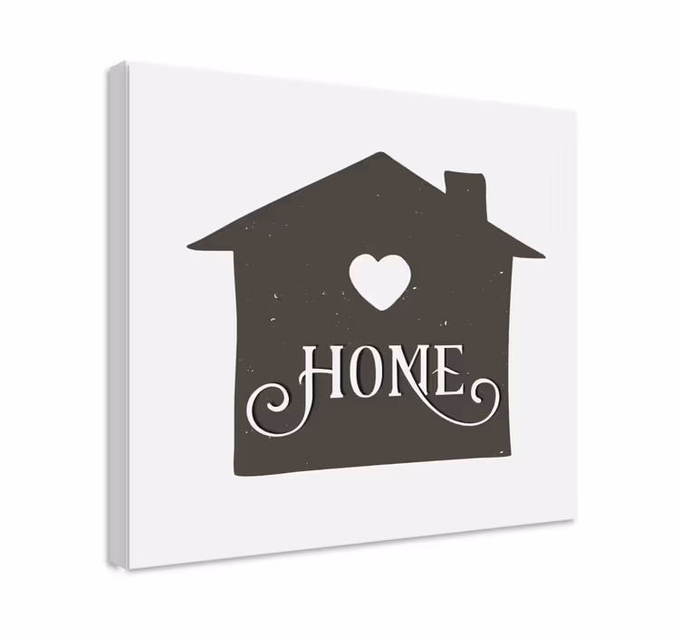 Tableau citation expression sincère de maison - TenStickers