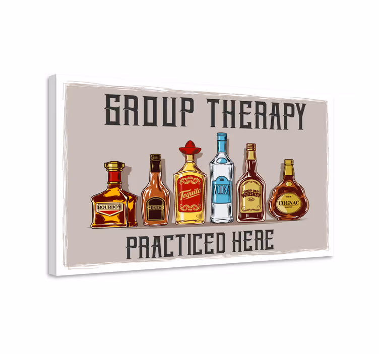 Tableau bar bouteilles d'alcool - TenStickers