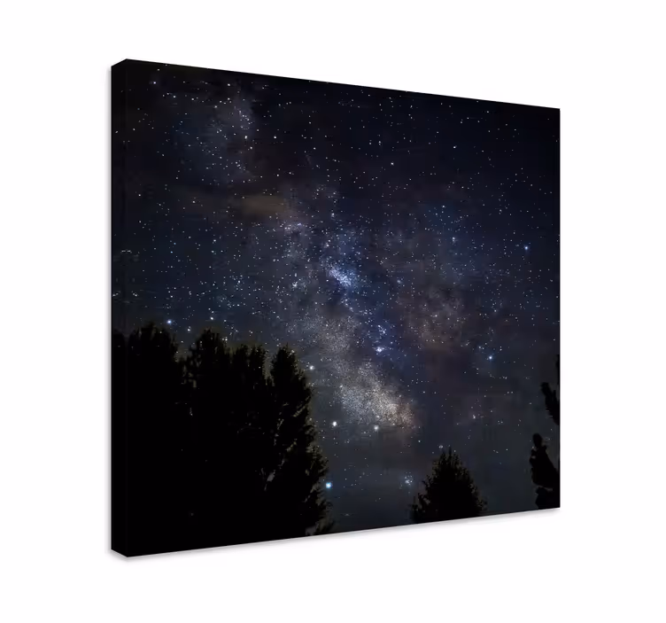 Tableau paysage nuit céleste - TenStickers