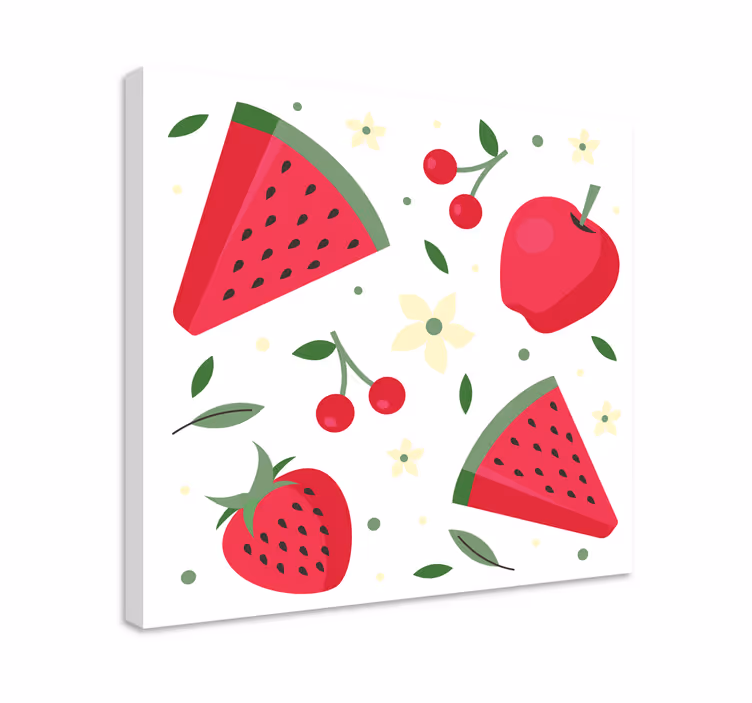 Tableau fruits délice de fruits rafraîchissant - TenStickers