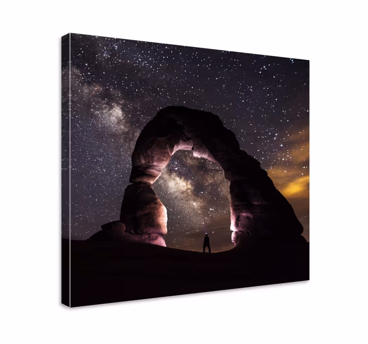 Tableau paysage voûte étoilée - TenStickers