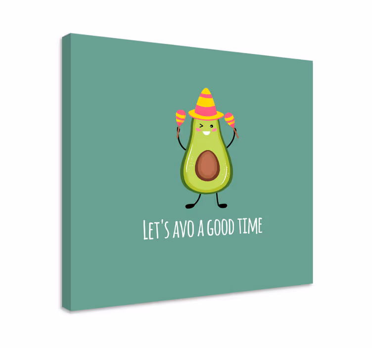 Tableau texte avoir du bon temps - TenStickers