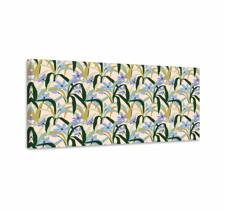 Tableau fleurs et plantes motif feuillage floral - TenStickers