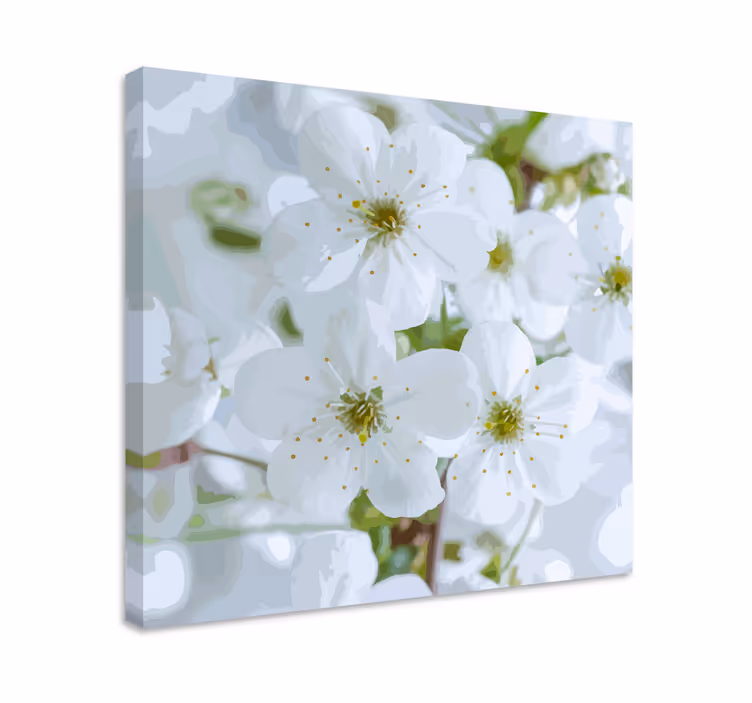 Tableau fleurs et plantes fleurs de cerisier en fleur - TenStickers