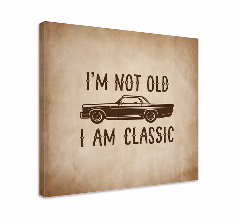 Tableau sports citation automobile intemporelle - TenStickers