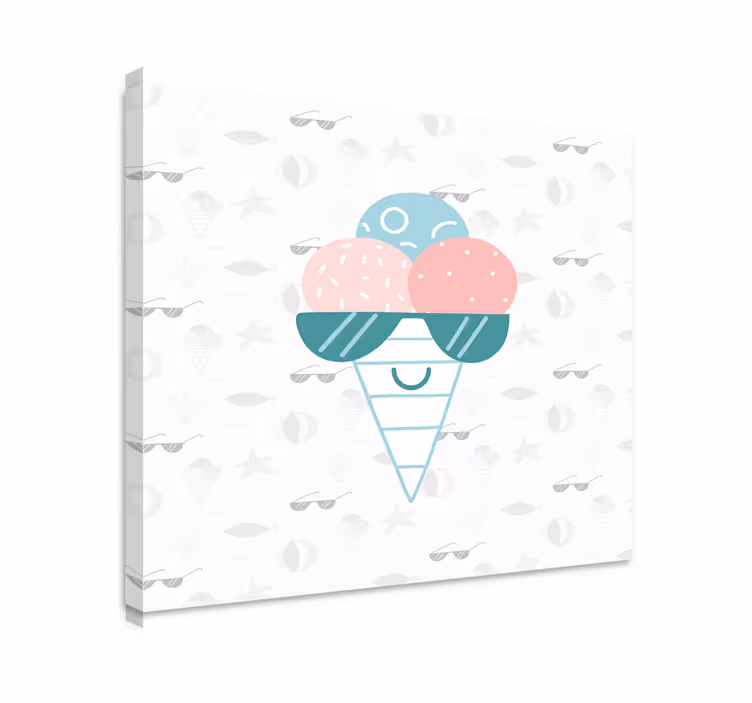 Tableau sports délice de crème glacée - TenStickers
