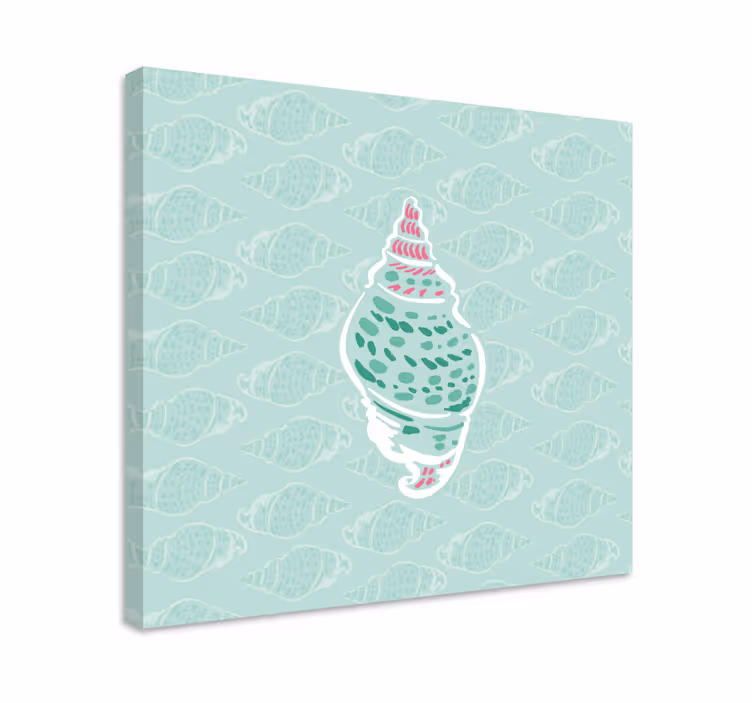 Tableau mer coquillage complexe - TenStickers