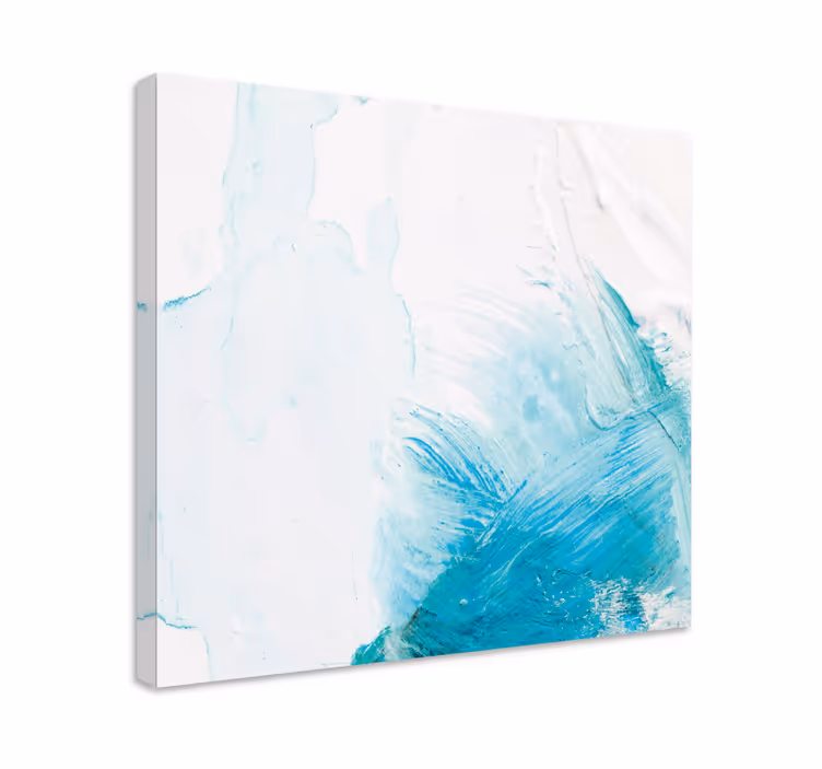 Tableau abstrait vague d'eau tourbillonnante - TenStickers