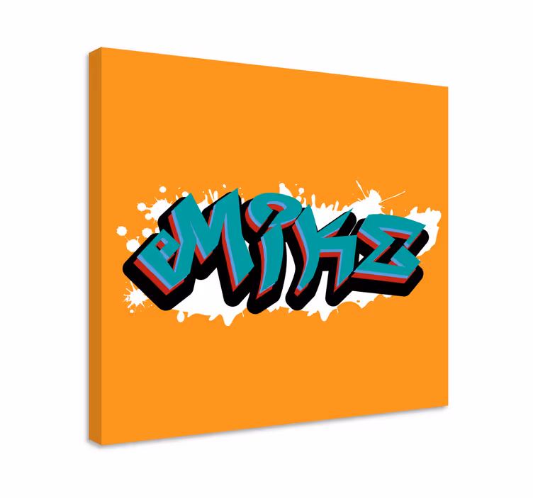 Tableau abc art de lettres Élégant - TenStickers