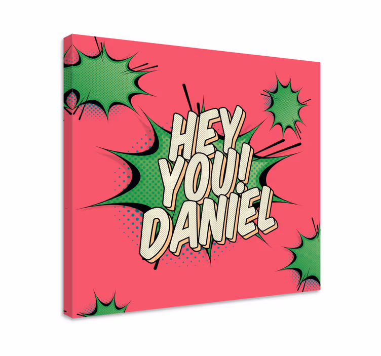 Tableau ados salutation comique personnalisée - TenStickers