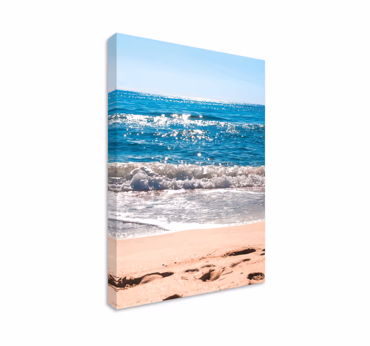 Tableau paysage sérénité au bord de la mer - TenStickers