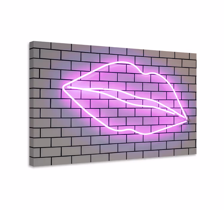 Tableau motivation Éclairage néon kiss - TenStickers