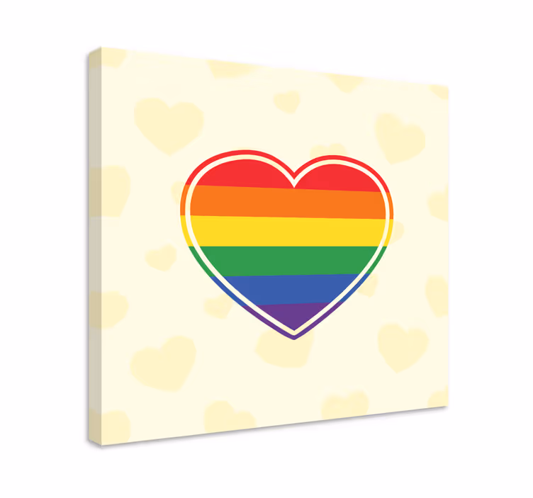 Tableau citation symbole cœur unité - TenStickers