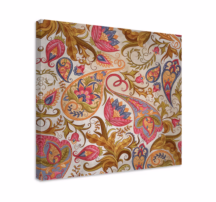Tableau fleurs et plantes motifs floraux complexes - TenStickers