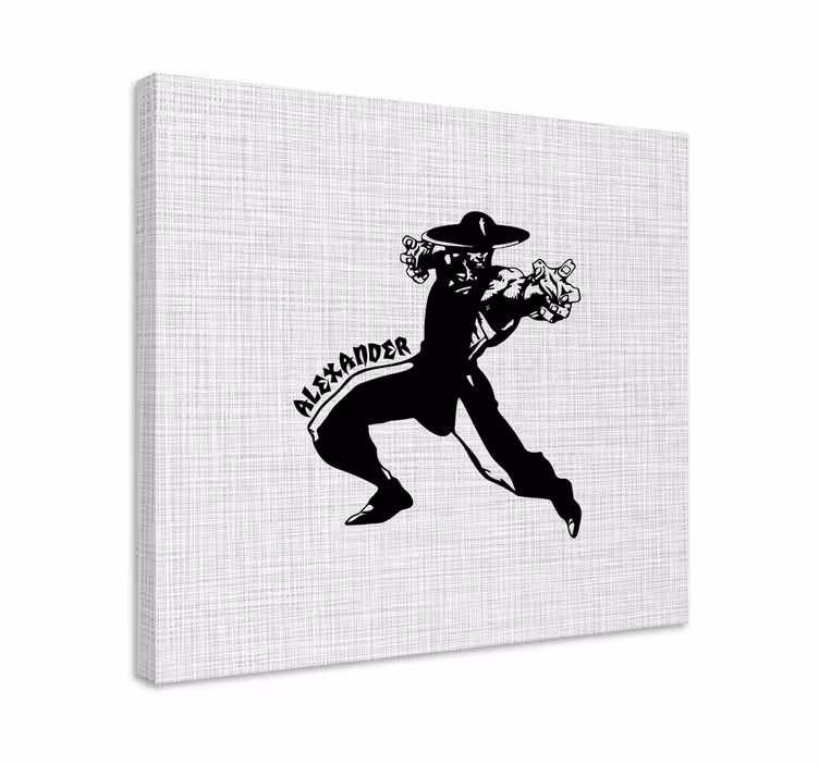 Tableau super héros en pose dynamique - TenStickers