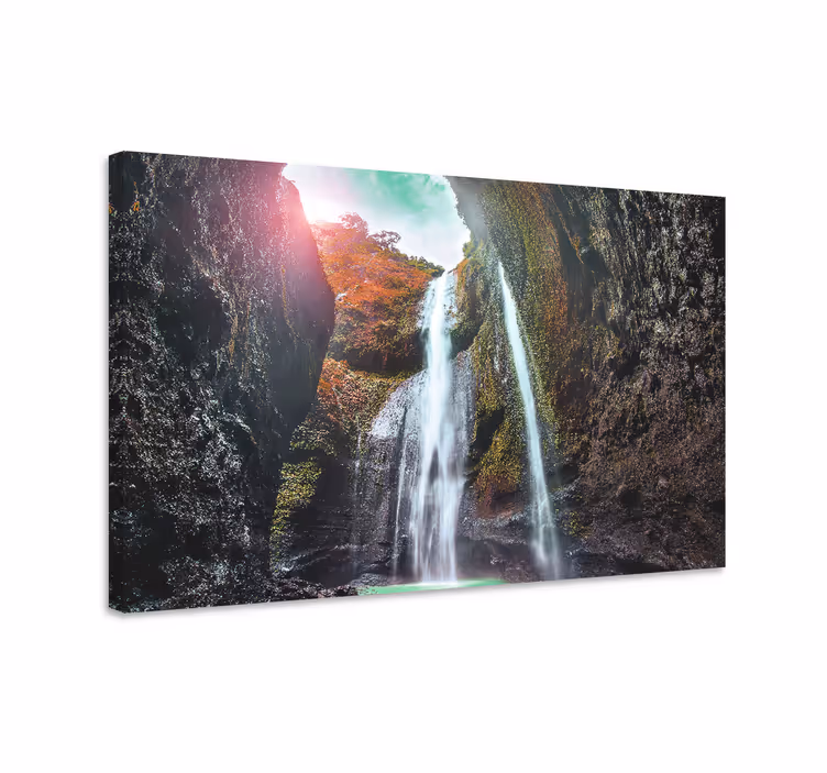 Tableau paysage grande cascade - TenStickers