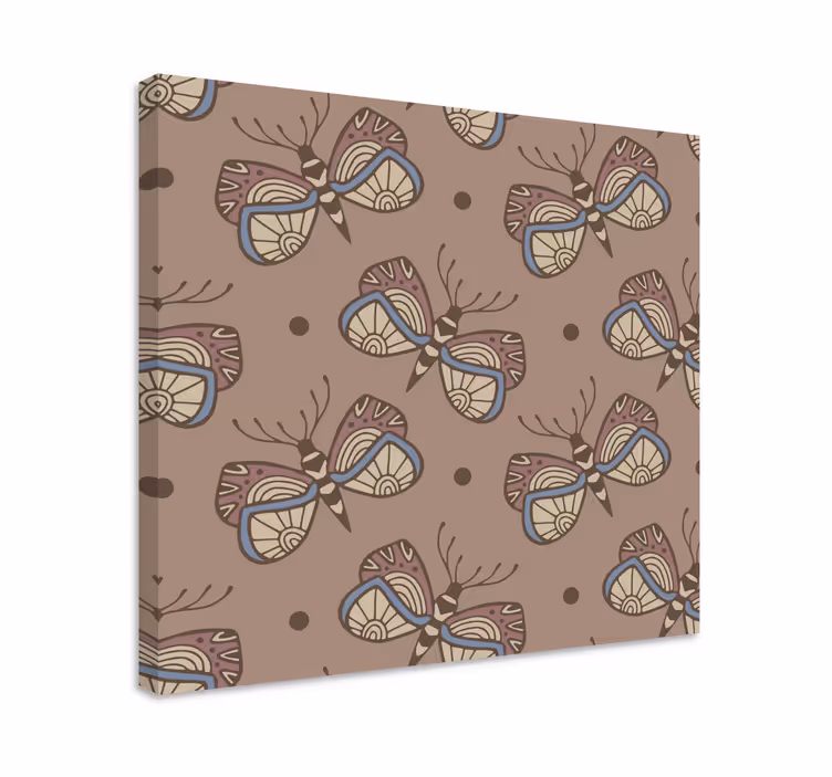 Tableau papillons motif de papillons détaillé - TenStickers