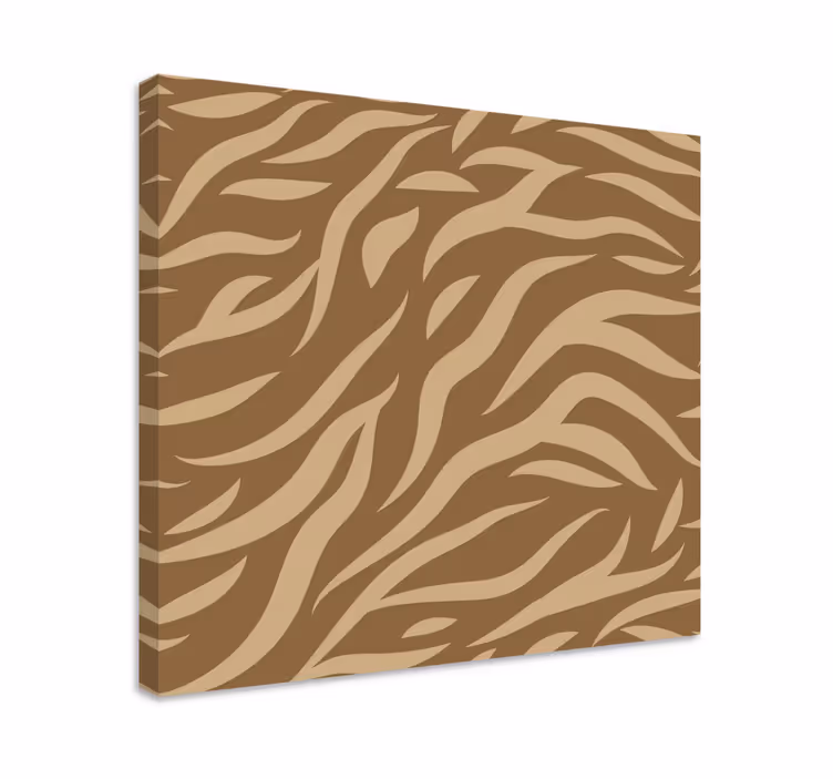 Tableau 3d motifs de vagues stylisés - TenStickers
