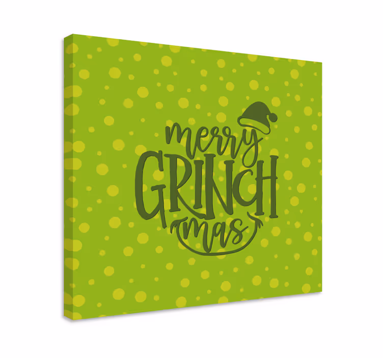 Tableau citation joyeux grinchmas - TenStickers