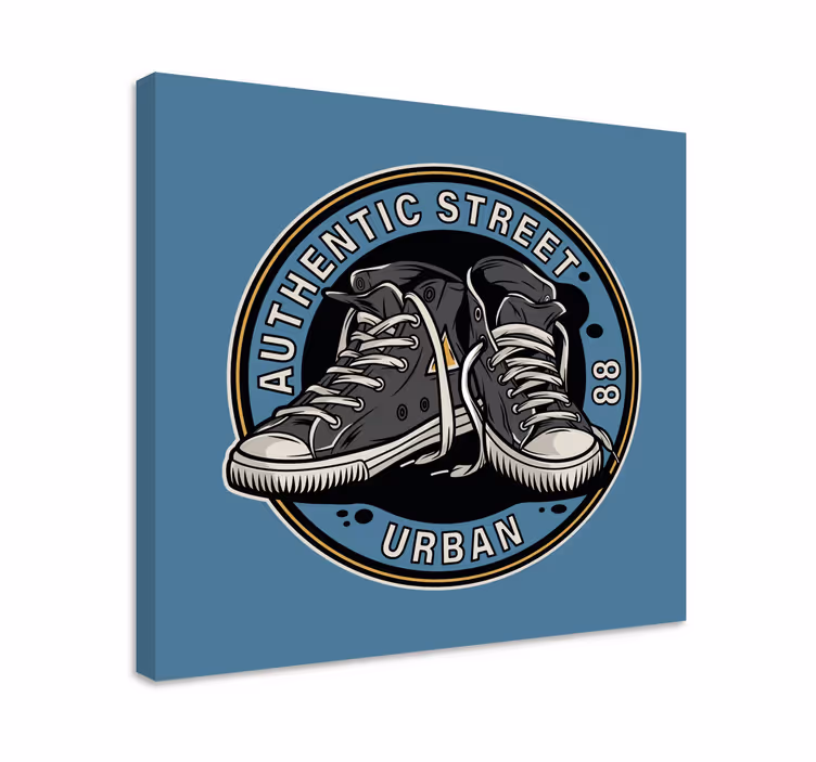 Tableau sports ambiance baskets urbaines - TenStickers