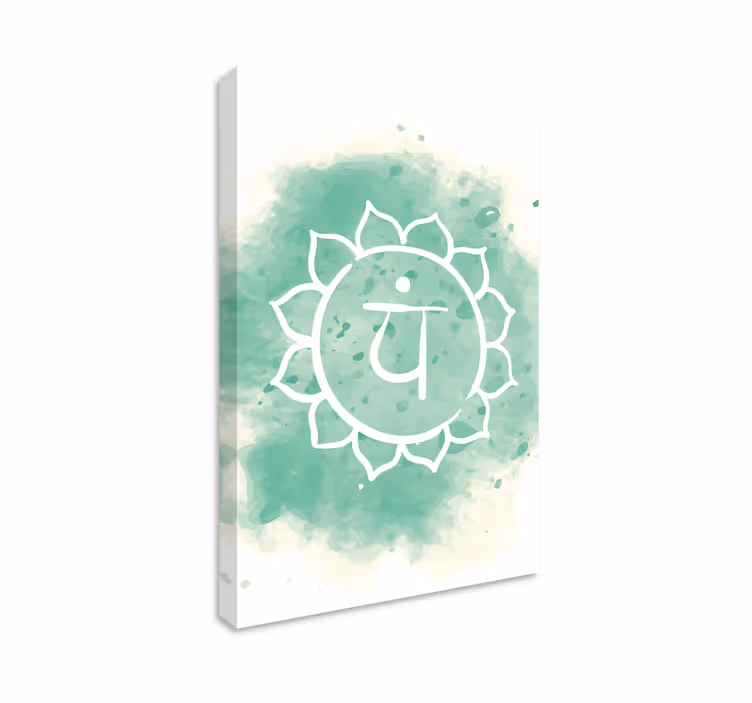 Tableau zen symbole de méditation - TenStickers
