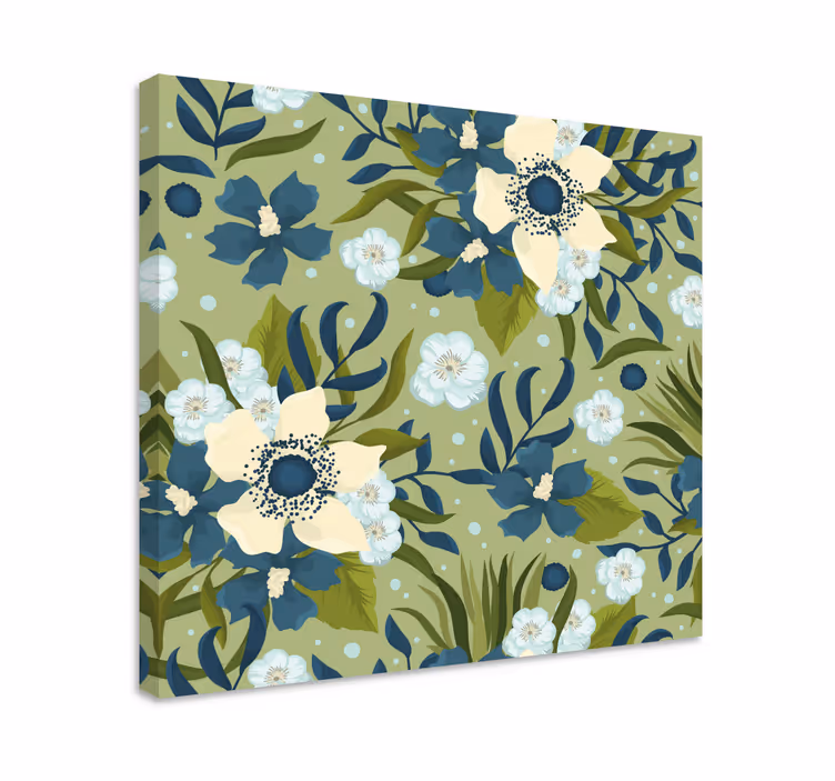 Tableau fleurs et plantes composition florale épanouie - TenStickers