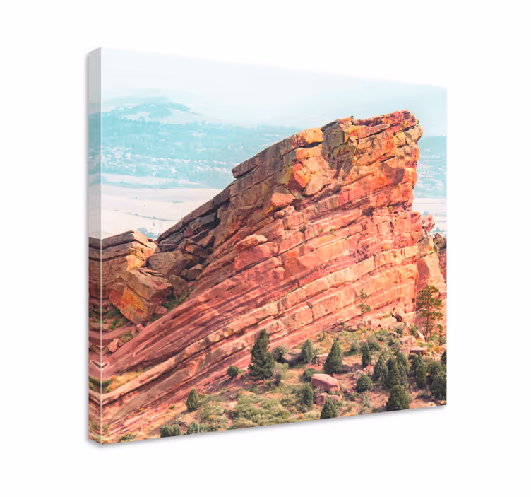 Tableau paysage formation rocheuse majestueuse - TenStickers