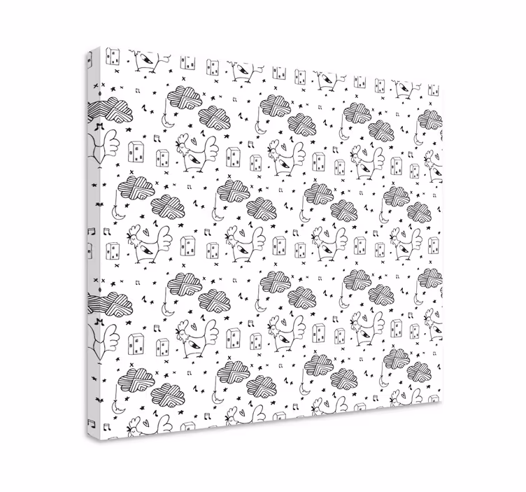 Tableau animaux amis à plumes charmants - TenStickers