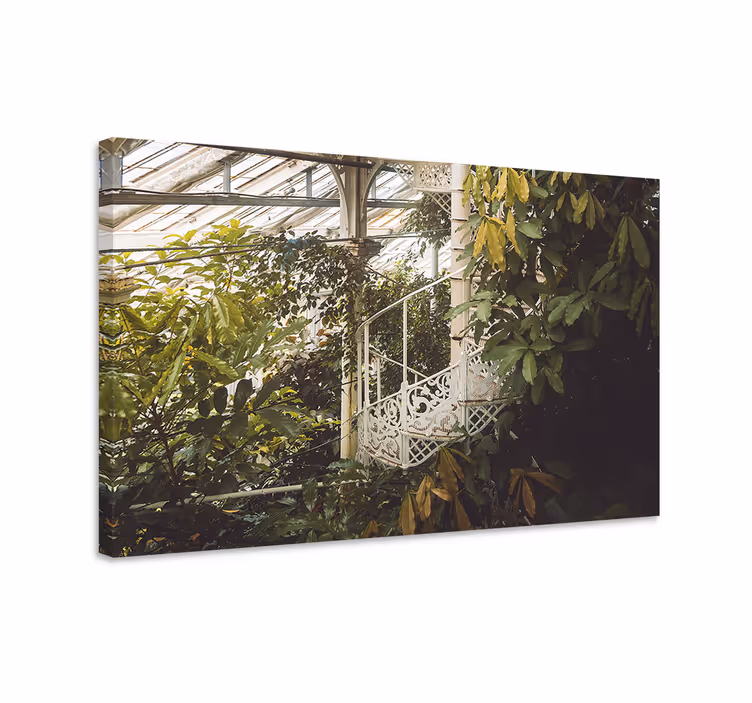 Tableau fleurs et plantes composition verdoyante - TenStickers
