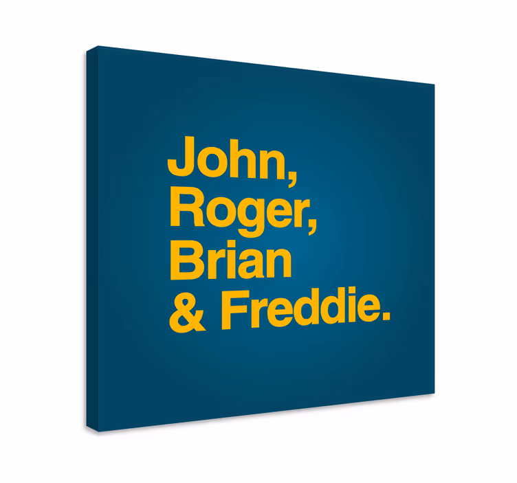 Tableau abc liste de noms - TenStickers
