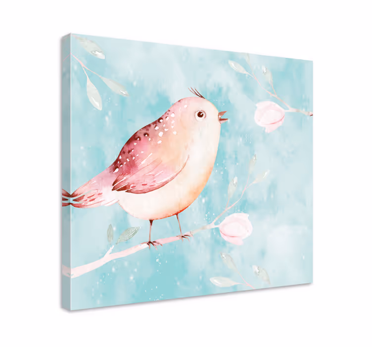 Tableau oiseaux oiseau chanteur - TenStickers