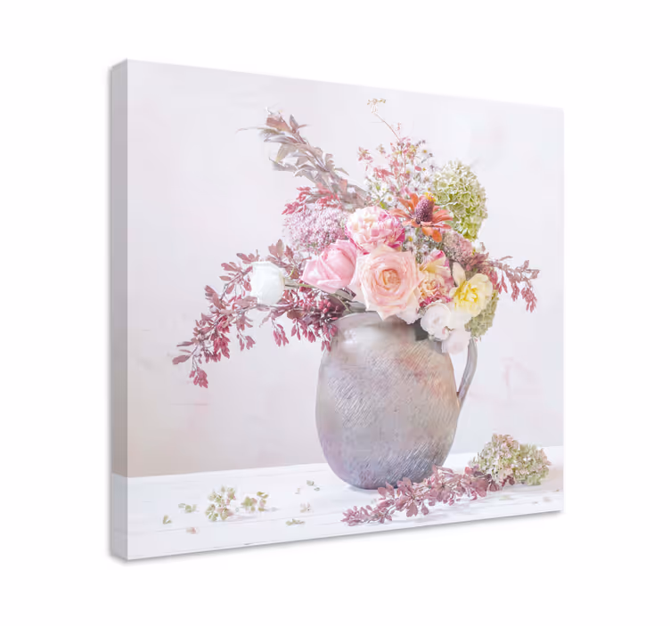 Tableau fleurs et plantes composition botanique grâce - TenStickers