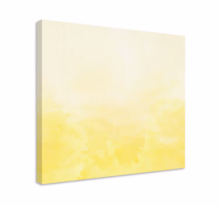 Tableau fleurs et plantes teinte jaune doux - TenStickers