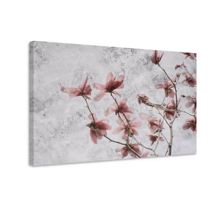 Tableau fleurs et plantes fleurs roses douces - TenStickers