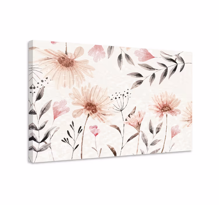 Tableau fleurs et plantes composition Élegante de fleurs - TenStickers