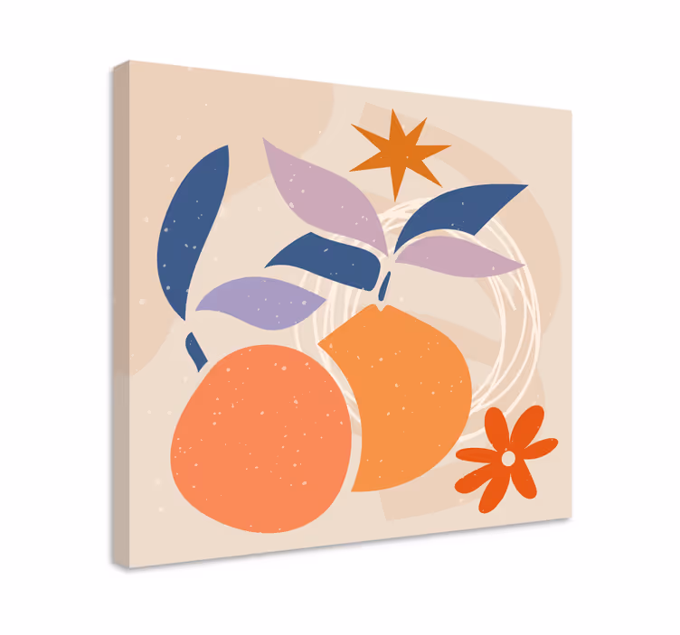 Tableau fruits composition d'agrumes - TenStickers