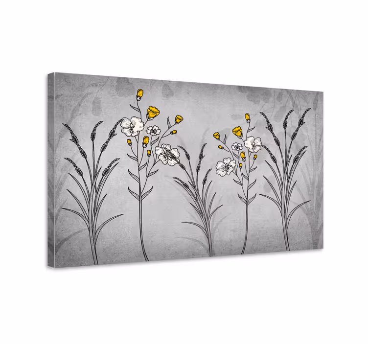 Tableau fleurs et plantes conception florale botanique - TenStickers