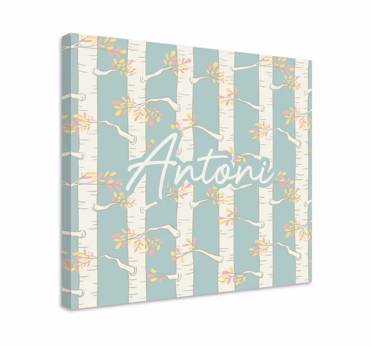 Tableau fleurs et plantes fleurs de bouleau - TenStickers