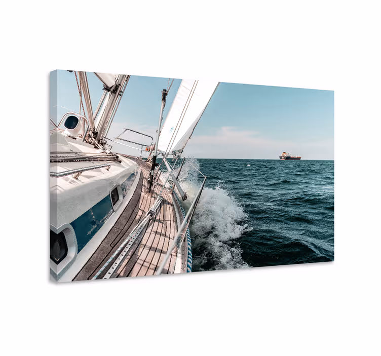 Tableau mer aventure en voilier - TenStickers