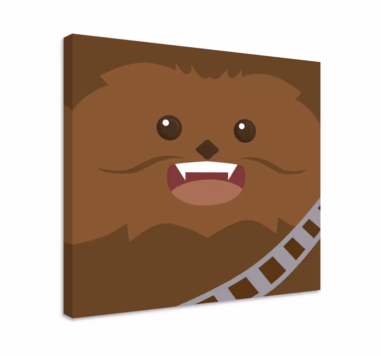 Tableau monstre poilu style dessin animé - TenStickers