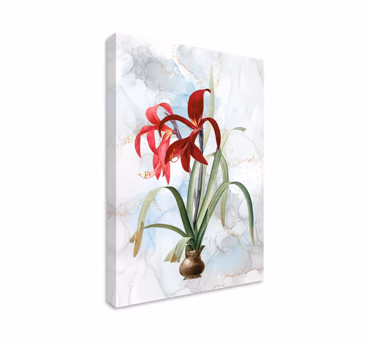 Tableau fleur de lys style tableau - TenStickers
