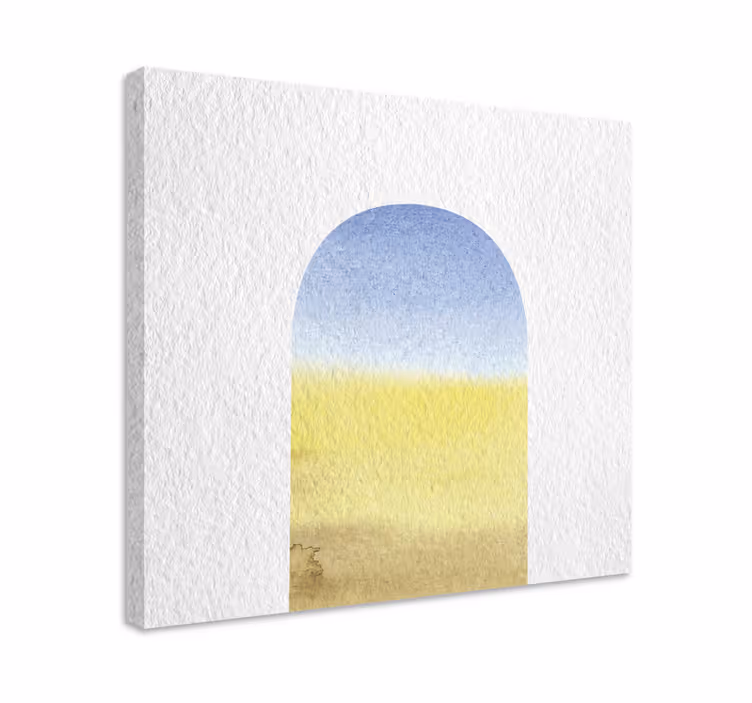 Tableau texture papier Arche aquarelle - TenStickers