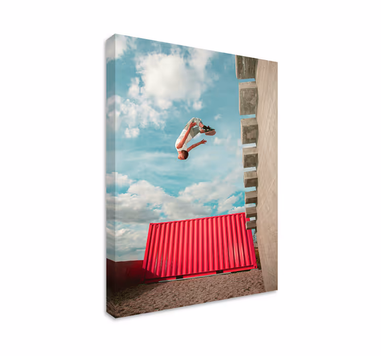 Tableau sports photo parkour - TenStickers